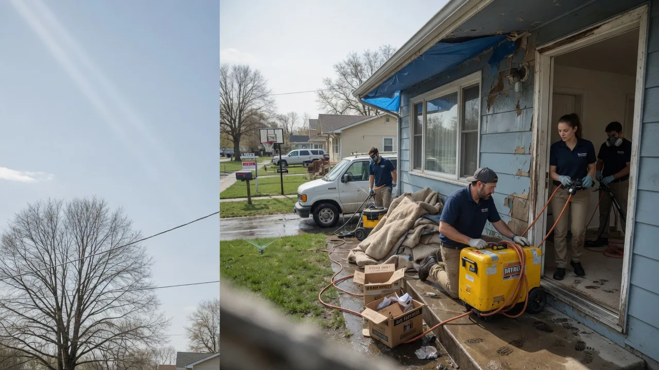 Basement Flood Cleanup in Sicklerville, NJ near me